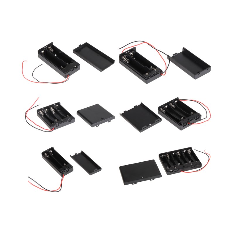 Joy-IT batterijhouder 2x AAA incl. aan/uit schakelaar