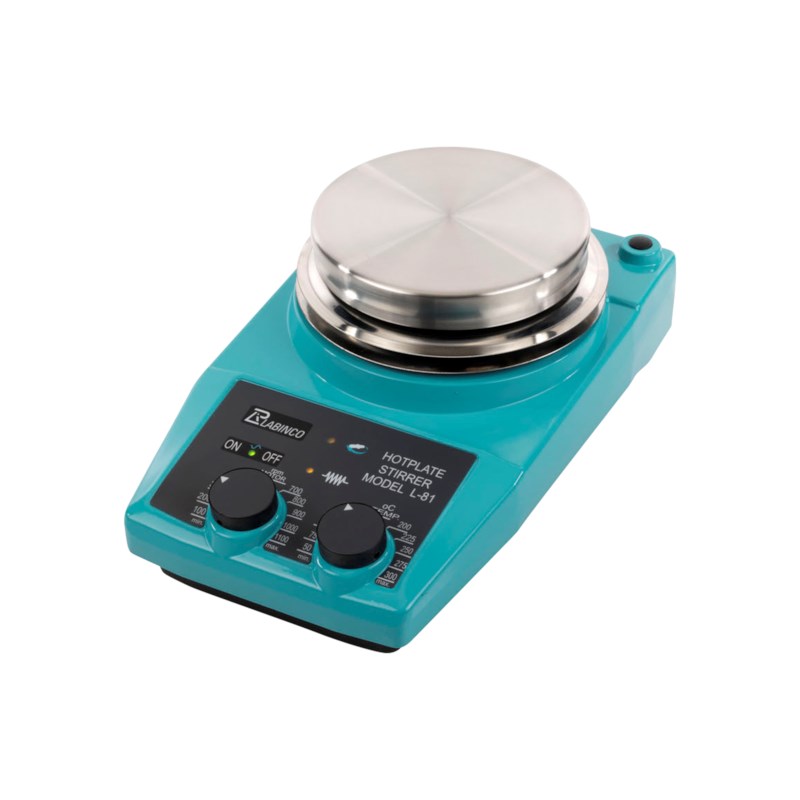 Magneetroerder met verwarming L-81-S  / RVS bovenplaat