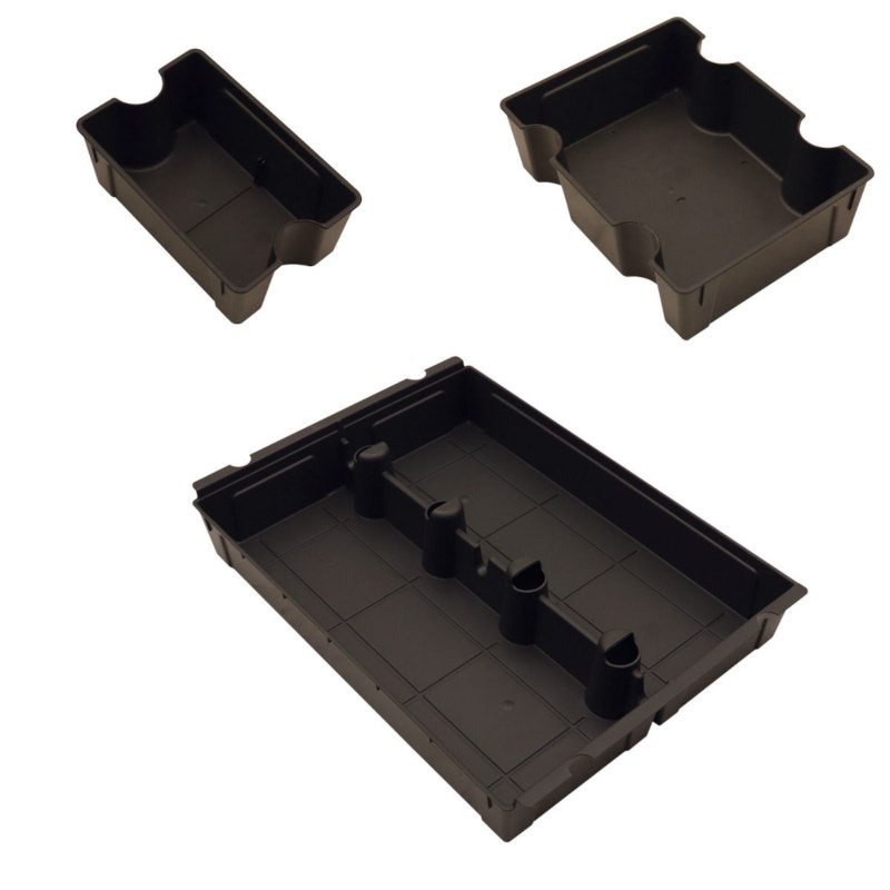 SortED insert set 52 stuks Charcoal Grey