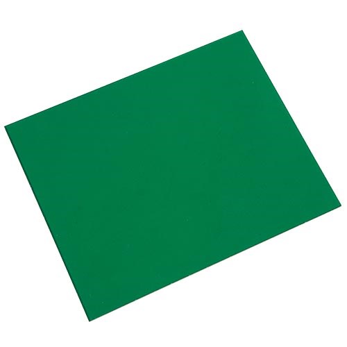 Acrylplaat transparant, Groen 3 mm 20 x 25 cm