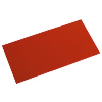 Acrylplaat niet transparant, Rood 3 mm 25 x 50 cm 