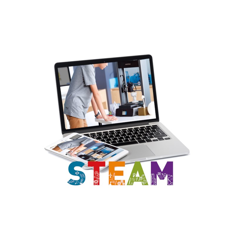 3D ontwerpen STEAM arrangement