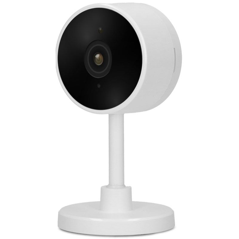 Smart wifi camera, aan domotica koppelbare IP camera, wit