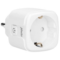 Smart wifi plug met energiemeter, 16A, 3680W, wit