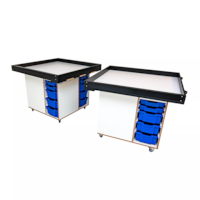 Halve Lego Wedstrijdtafel | Molenwiek | 122 x 122 cm | Hoogte 90 cm