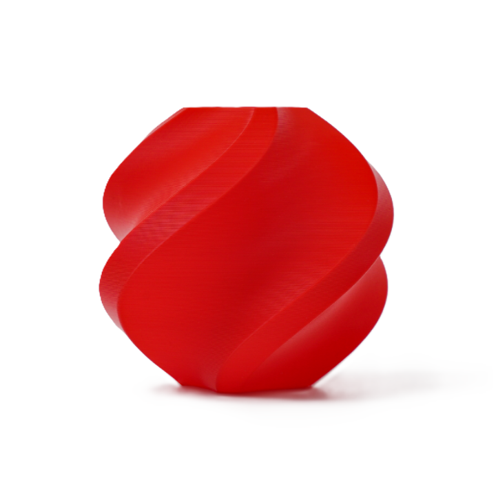 Bambu Lab PLA Basic 1,75 mm rood 1 kg met spoel