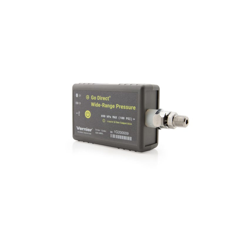 Go Direct Wide-Range Druksensor Gas & vloeistof (GDX-WRPL)