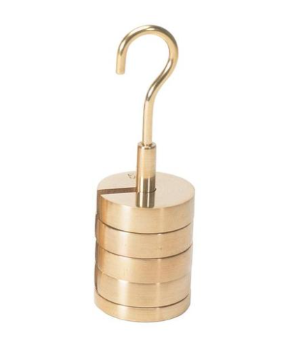  Schijfmassaset messing 5 x 50 g