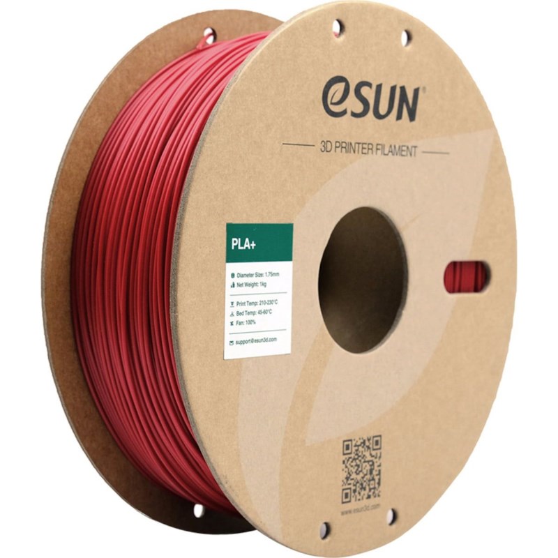 Esun PLA+ 1.75mm Brandweer rood 1 kg