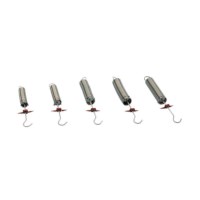 Set van 5 trekveren met wijzer