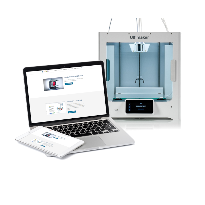 Ultimaker S3 inclusief docentprofessionalisering