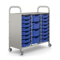 Gratnells Callero Plus Trolley 3 rijen - Royal Blue (06)