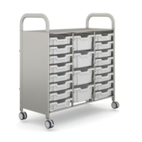 Gratnells Callero Plus Trolley 3 rijen - Light Grey (19)