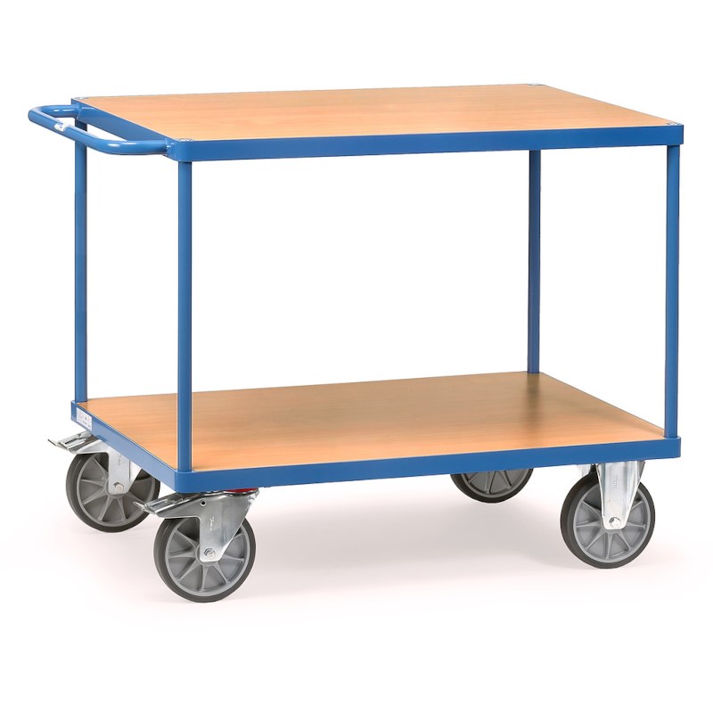 Zware tafelwagen met 2 etages - 1000 x 600 mm