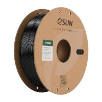 eSUN eTPU-95A Filament 1.75 mm zwart 1 kg met spoel