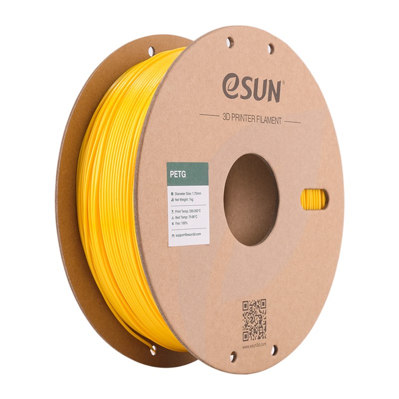 eSUN PETG Filament 1.75 mm solid yellow 1 kg met spoel