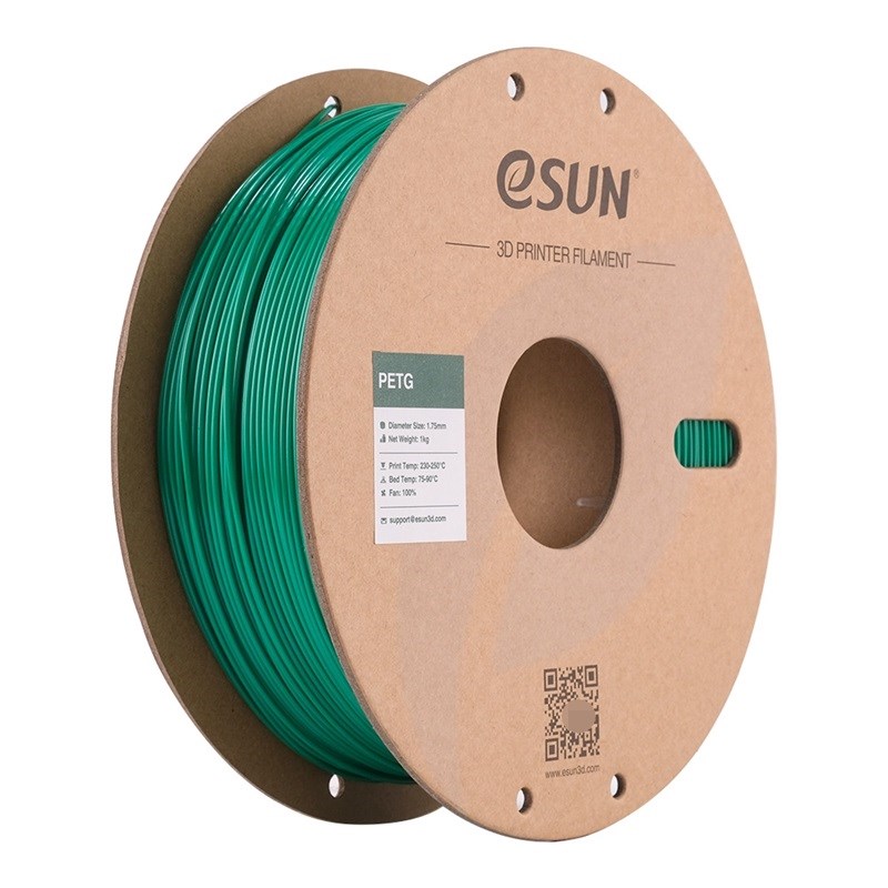 eSUN PETG Filament 1.75 mm solid green 1 kg met spoel