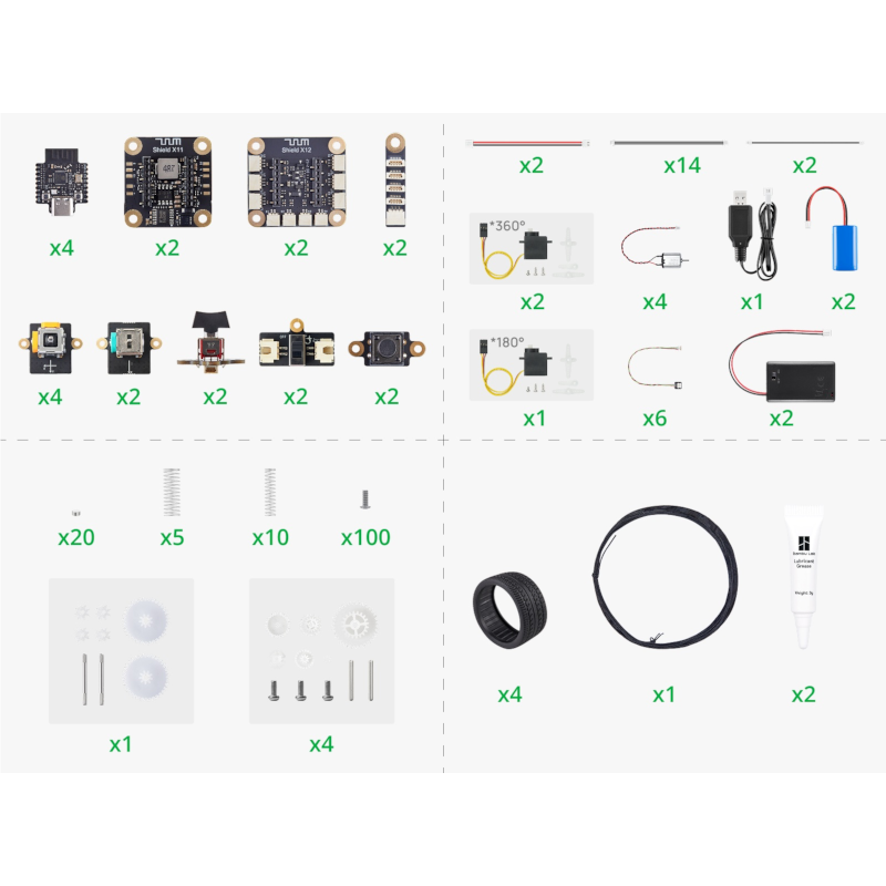 Bambu Lab CyberBrick Ultimate Hardware Kit - ZK003