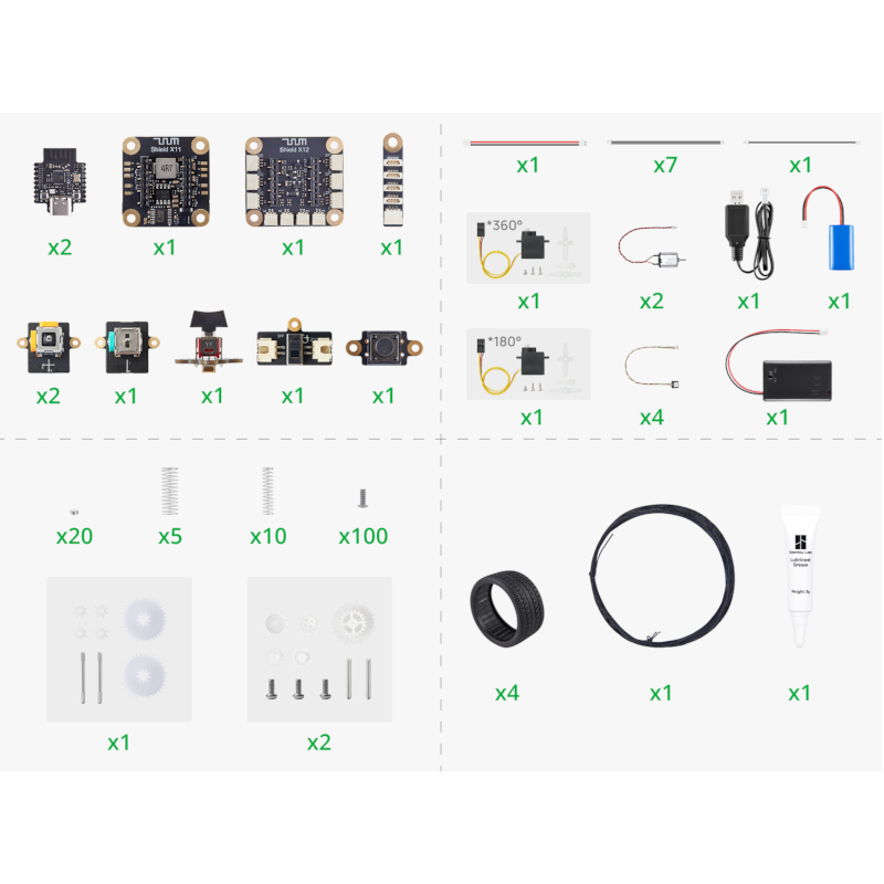Bambu Lab CyberBrick Beginner Hardware Kit - ZK004