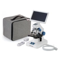 AmScope Full HD Digitale microscoop met 4X/10X/40X/100X objectieven en geïntegreerde kruistafel
