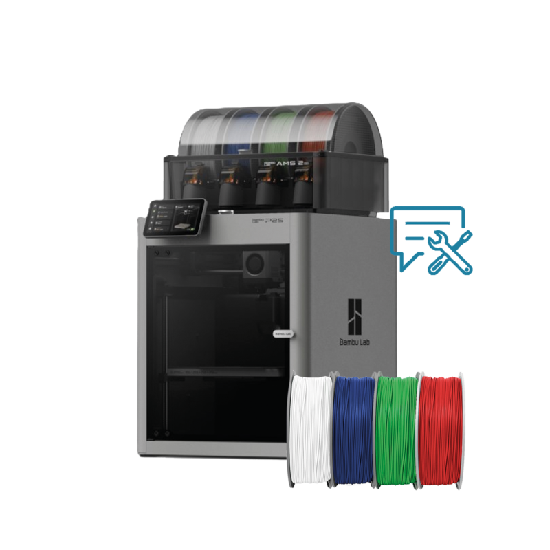 Onderwijs Startpakket | Bambu Lab | P2S Combo 3D Printer