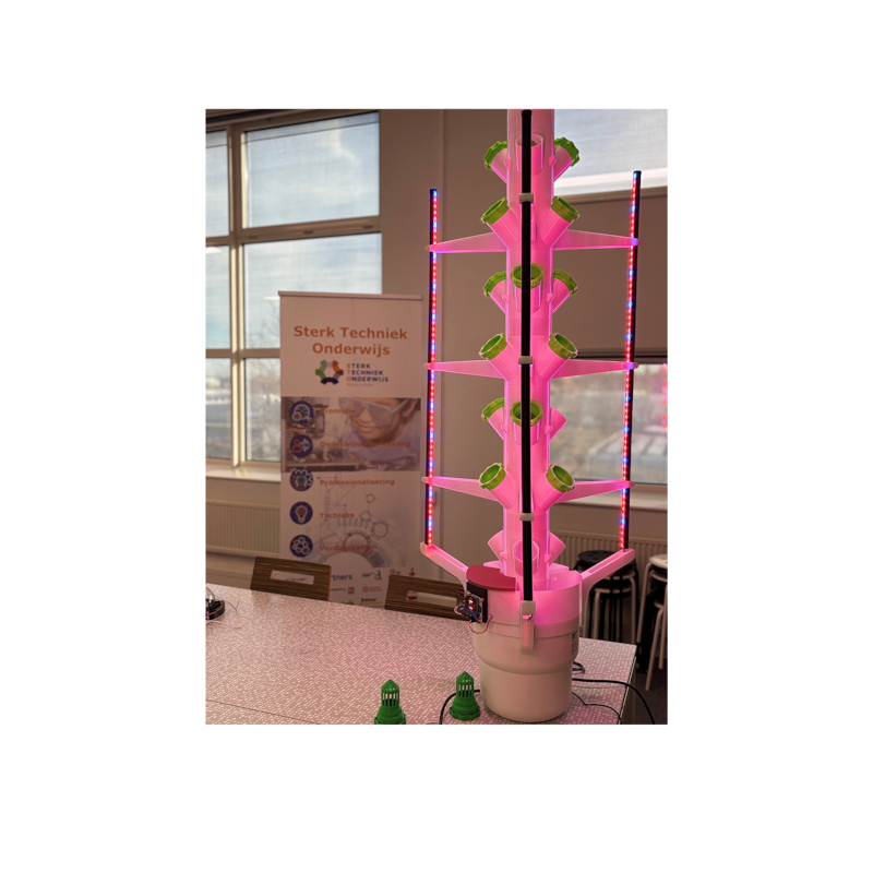 Hydroponic tower - Componenten & lesmateriaal