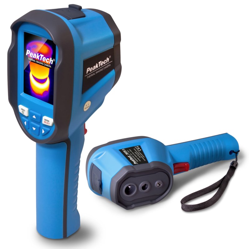 Infrarood warmtebeeldcamera -20°C ... +550°C met foto/video