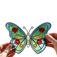 Projectlessen | 3D ontwerpen | glas-in-lood effect