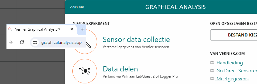 Graphical Analysis op Chromebooks