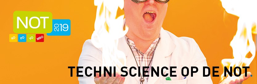 Techni Science op de NOT! Hal 1, standnr F085